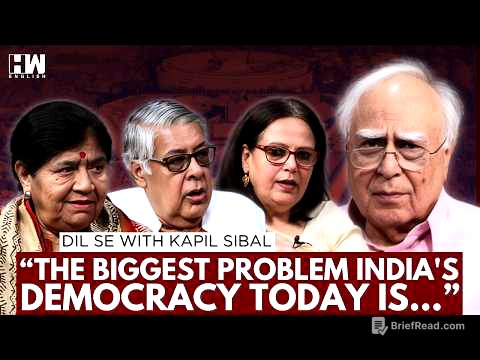 What Does The Future Of Indian Democracy Look Like? ft. Kapil Sibal | Modi Govt | BJP | Congress