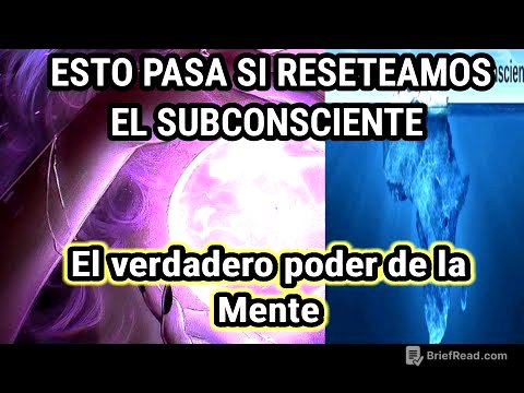El PODER de la mente SUBCONSCIENTE|| como usar el poder de la mente subconsciente.