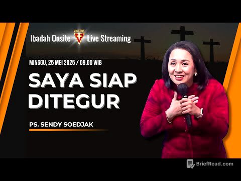 Live Streaming Ibadah Minggu VCI - 25 Mei 2025, Jam 09:00 WIB - Ps. Sendy Soedjak