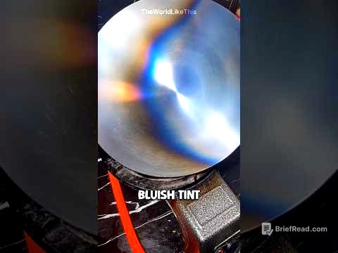 Why They Set Woks on Fire Before Cooking