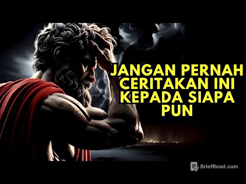 15 Hal Tentang Dirimu yang Tidak Boleh Kamu Ceritakan Kepada Siapapun | Filsafat Stoikisme