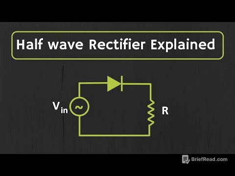 Half wave Rectifier Explained