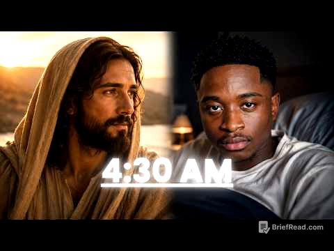 J’ai testé la ROUTINE MATINALE de JÉSUS pendant 7 JOURS - (Voici ce qui s’est passé)