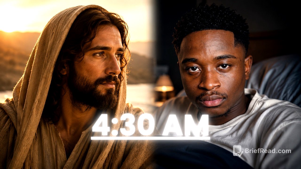 J’ai testé la ROUTINE MATINALE de JÉSUS pendant 7 JOURS - (Voici ce qui s’est passé)