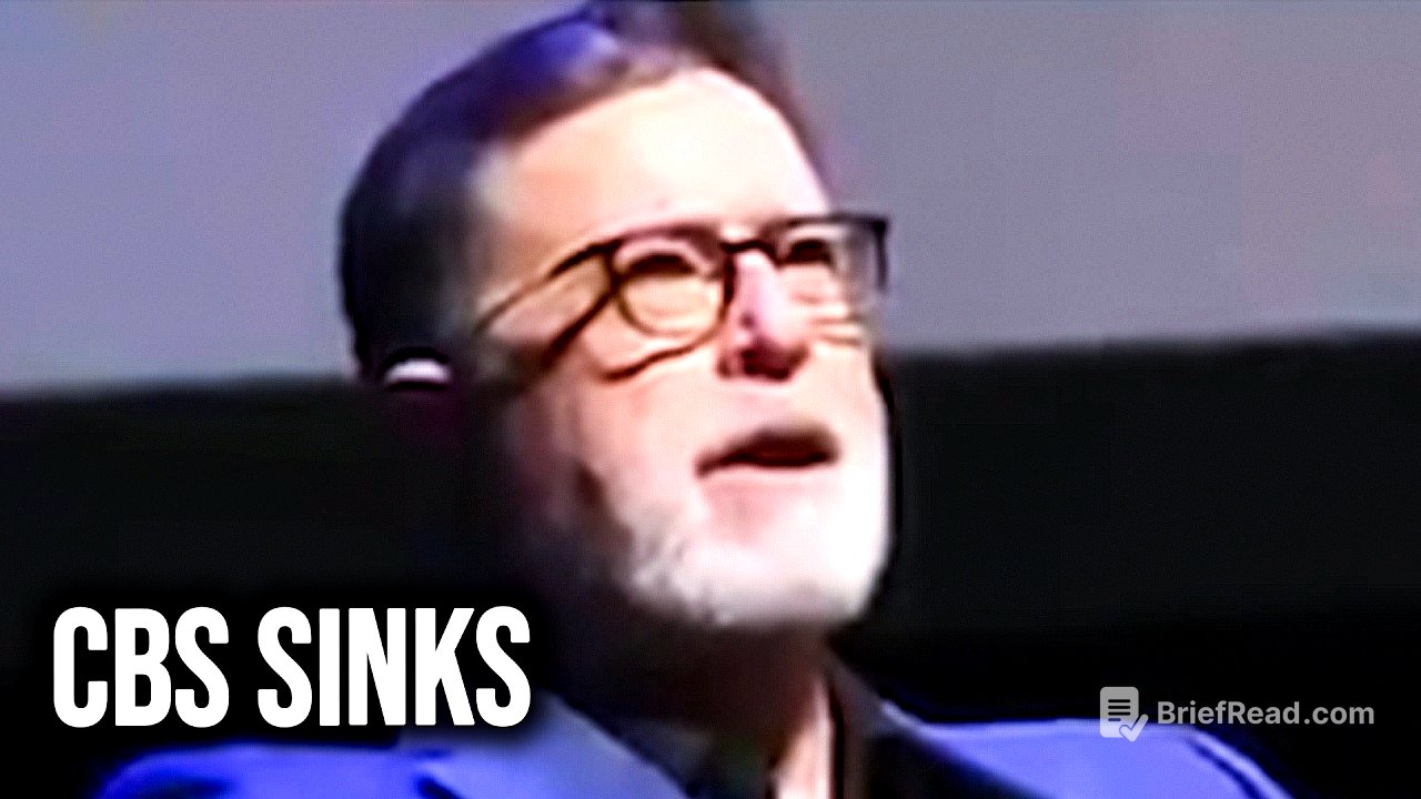 CBS Suddenly RETREATS After Stephen Colbert Attack Backfires Spectacularly