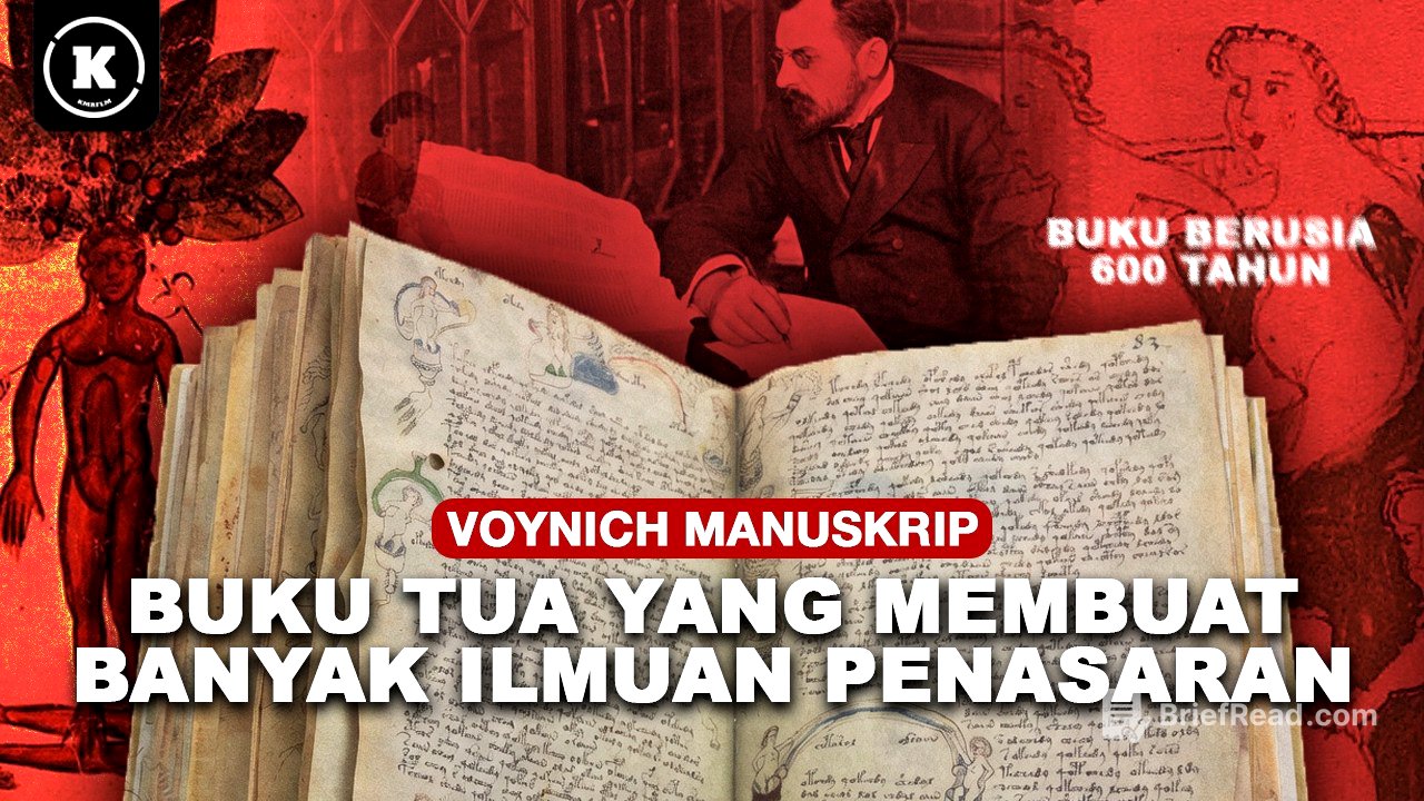 Ditemukan di Vila Tua Italia: Misteri Buku 500 Tahun yang Menghancurkan Logika Para Jenius Dunia.