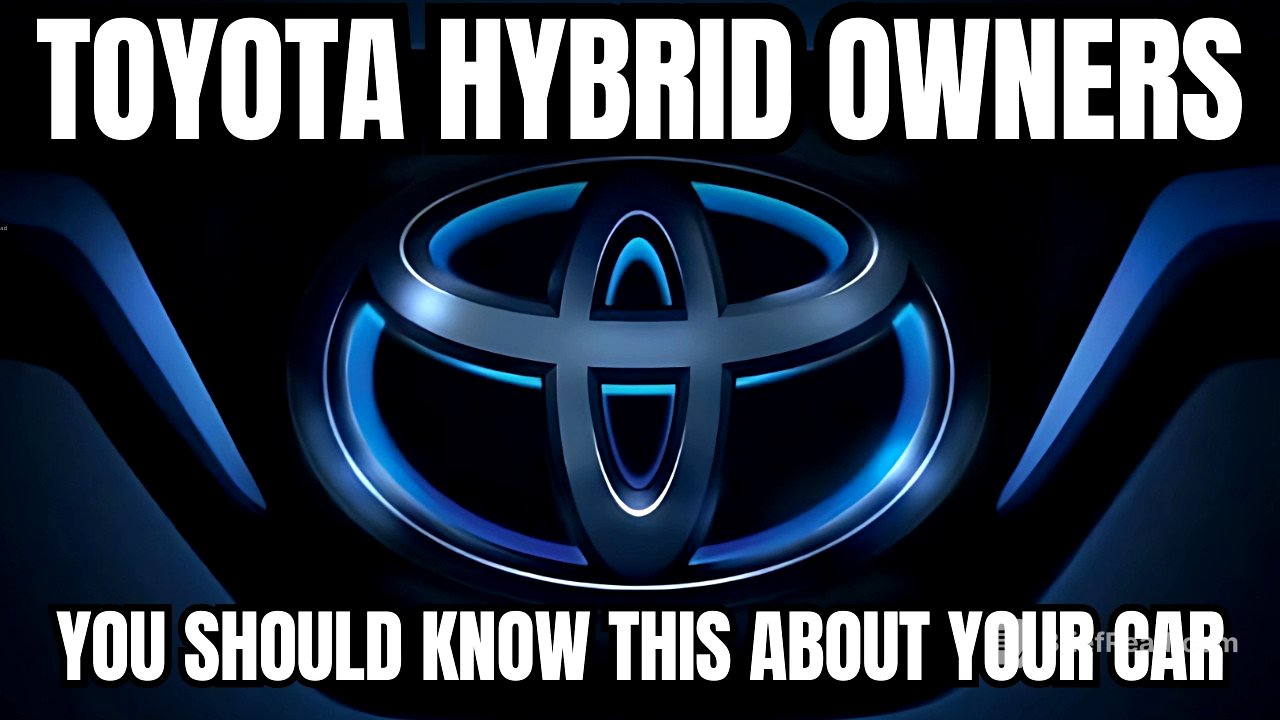 Things You Should Know About Toyota Hybrids! The Most Common Questions