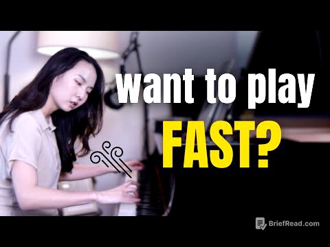 How to play with fast fingers with control and accuracy on the pinao