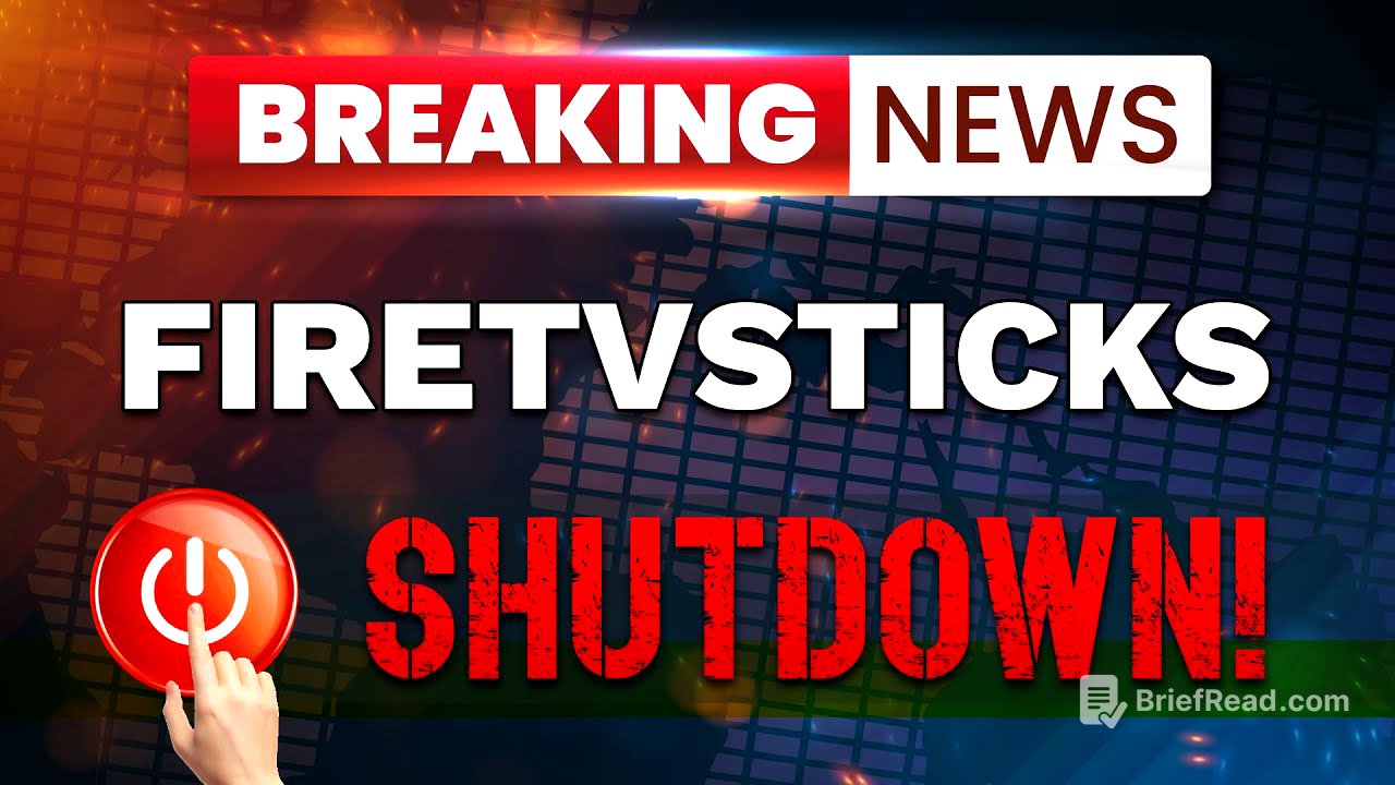 🚨 FireTVSticks SHUTTING DOWN?! 🚨