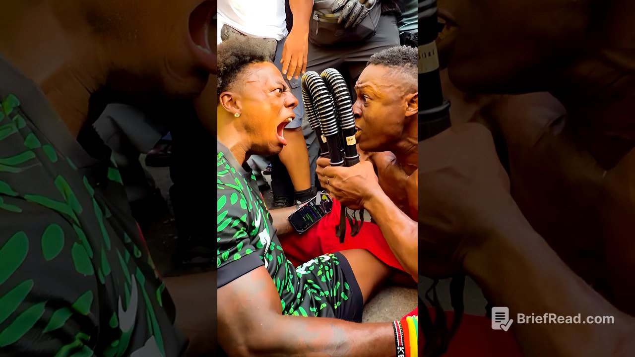 I Met The Strongest Man In Nigeria! 🇳🇬🇳🇬