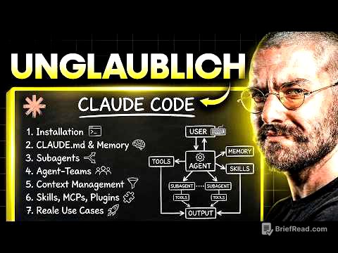 Automatisiere ALLES mit Claude Code: Das ultimative Tutorial auf Deutsch (Vom Anfänger zum Profi)