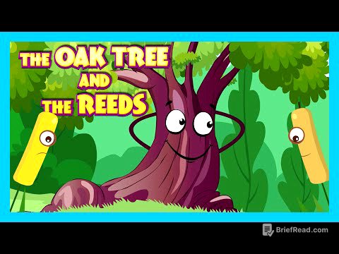 The Oak Tree and The Reeds Story | Moral Story For Kids | Kids Hut