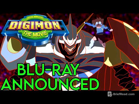Digimon The Movie Bluray Announced!