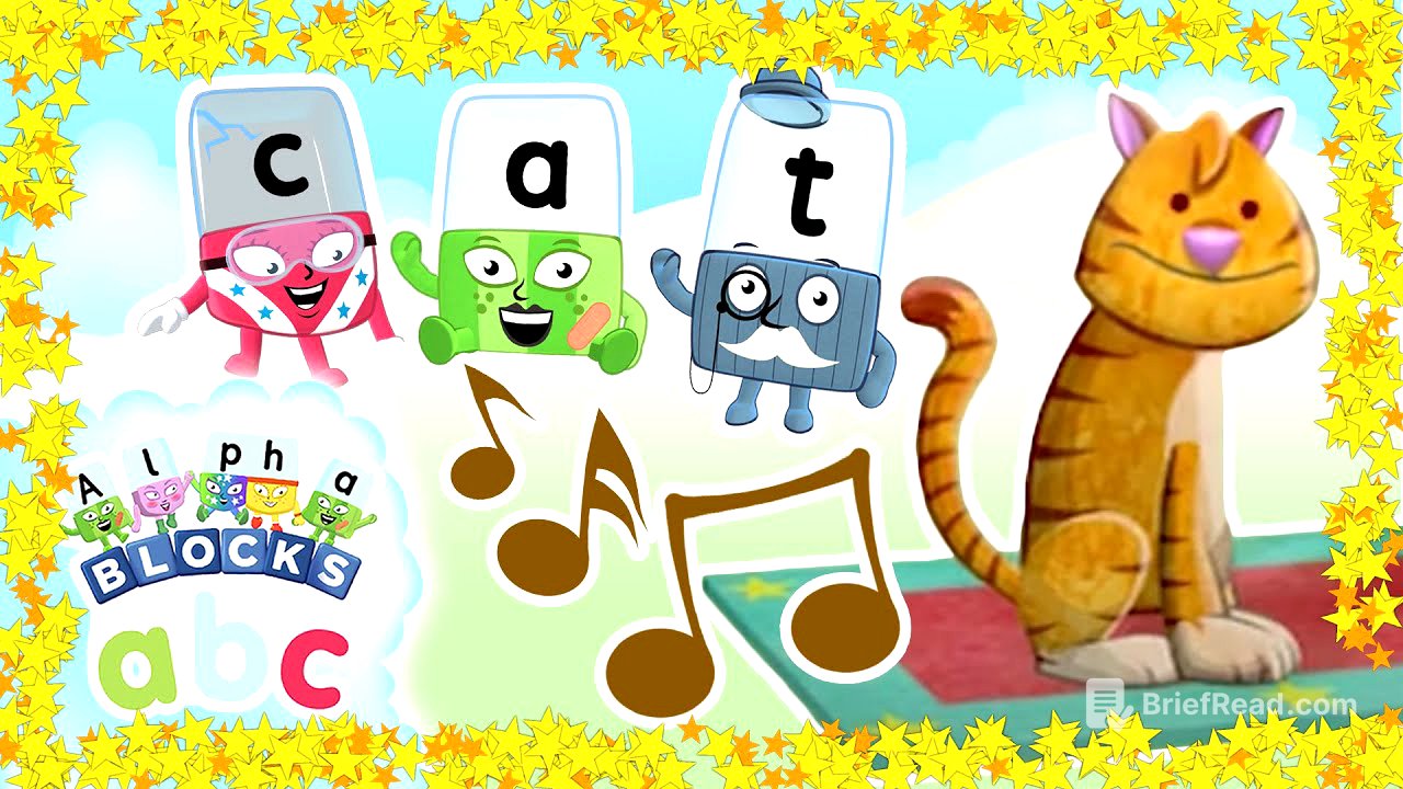 Alphablocks - The Cat Sat on the Mat | Songs for Kids | #SingAlong | Phonics