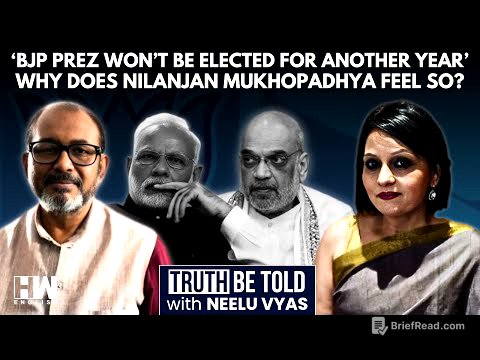 Modi-Shah Making BJP Constitution Irrelevant: Nilanjan Mukhopadhya? | Preamble | Secular | Socialist