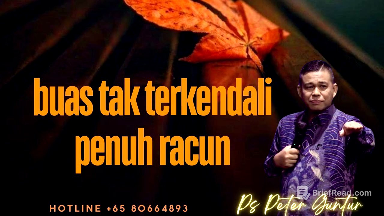 BUAS TAK TERKENDALI PENUH RACUN    -  PETER GUNTUR