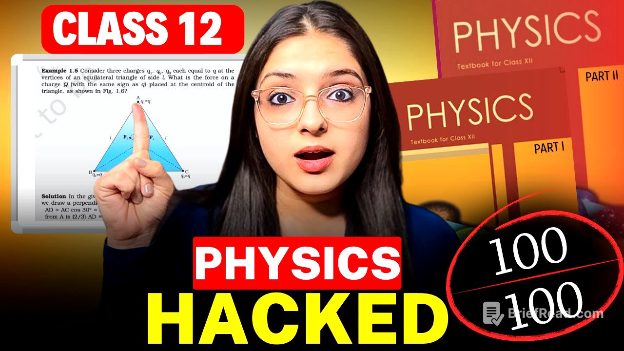 How to Score 98% in Physics Class 12 | CBSE Board Exam 2025  | Ultimate Plan
