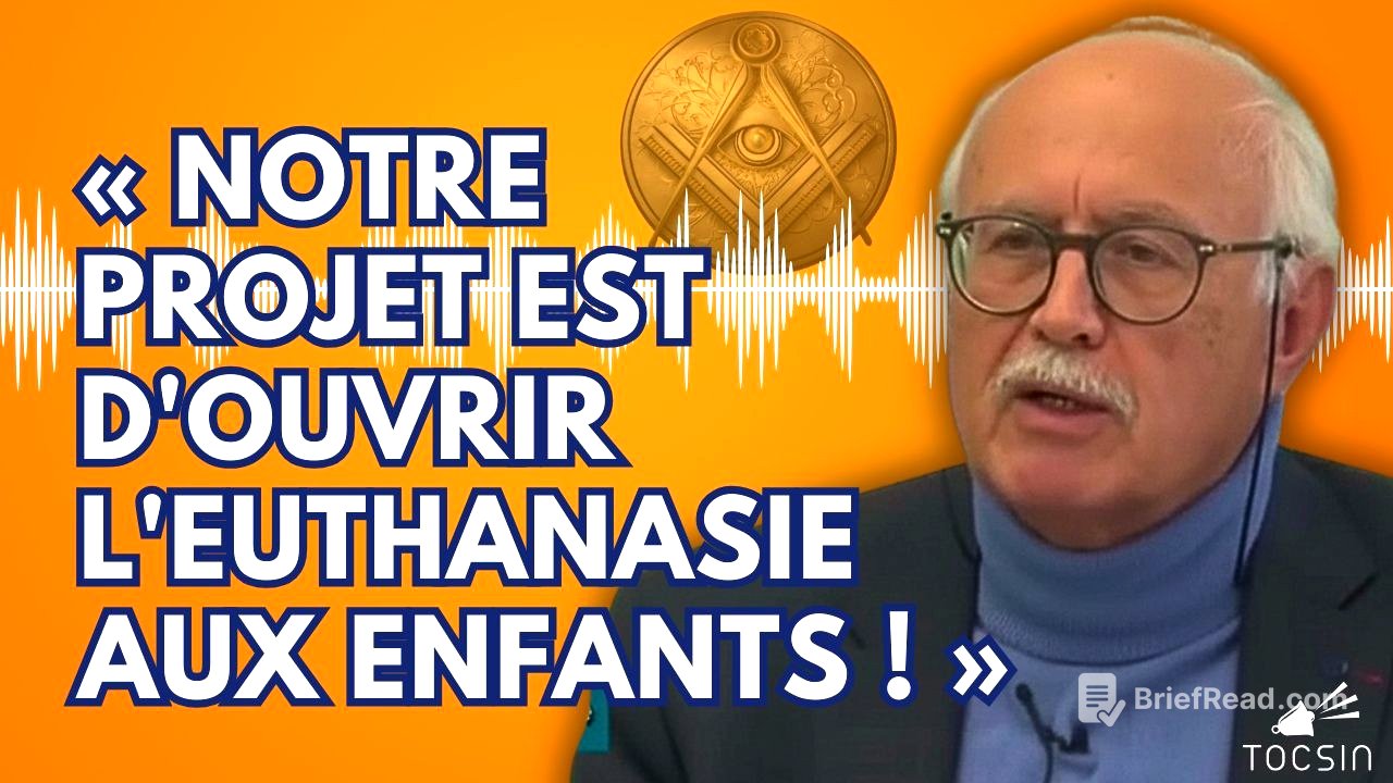 Un franc-maçon proche de Macron lève le voile sur le projet de la loi euthanasie
