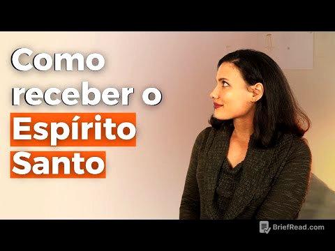 Quem é o ESPÍRITO SANTO, como receber o BATISMO  e a DIFERENÇA que faz | Espírito santo-Ep. 01