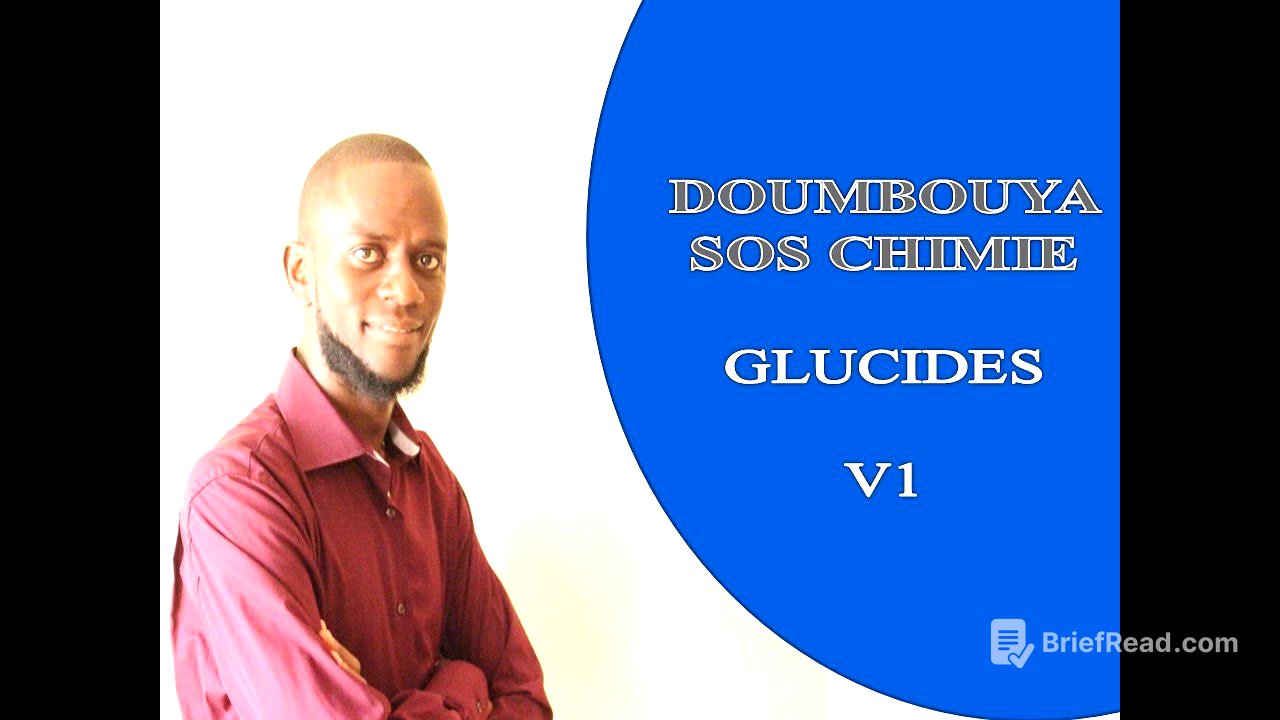 BIOCHIMIE: GLUCIDES V1: DÉFINITIONS, CLASSIFICATION, STRUCTURE DES OSES