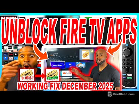 Fix ALL Blocked Firestick Apps in 30 Seconds! – Working Fix (November 2025)