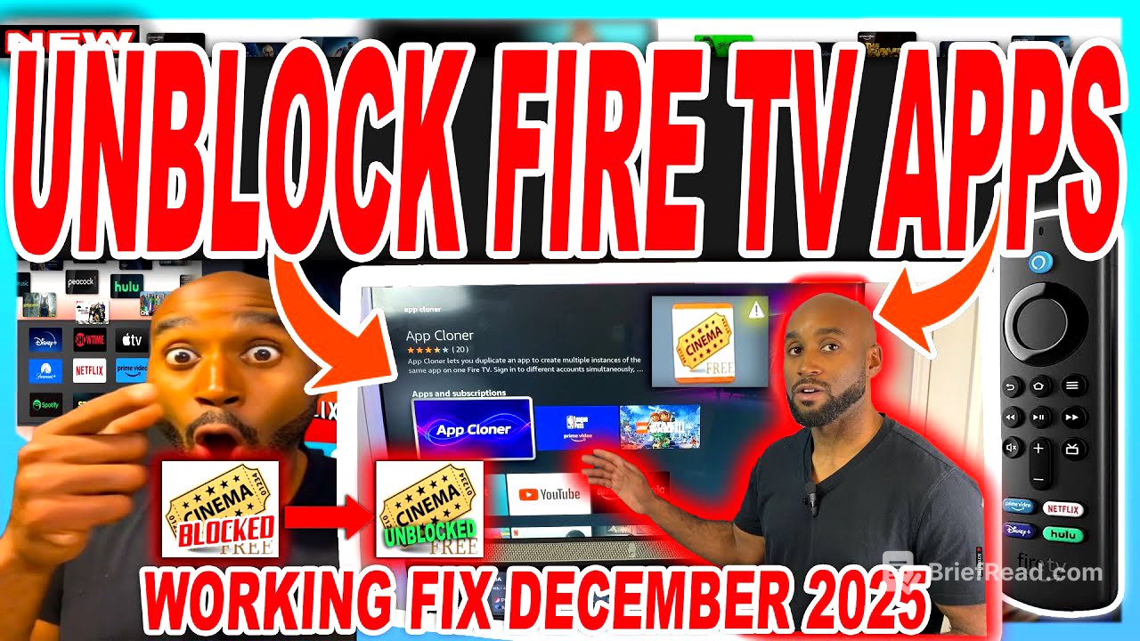 Fix ALL Blocked Firestick Apps in 30 Seconds! – Working Fix (November 2025)