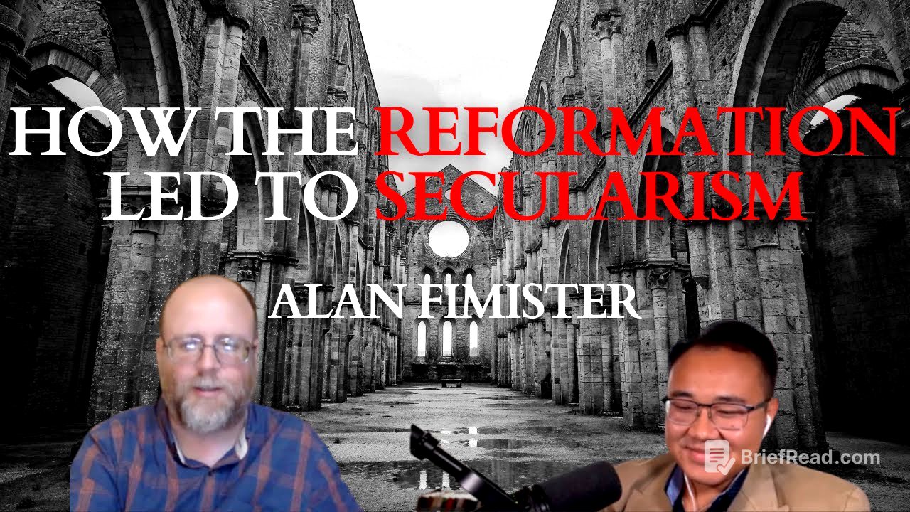 How the Reformation led to Secularism  - Alan Fimister