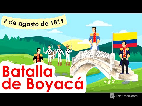 BATALLA DE BOYACA para niños Resumen 7 DE AGOSTO DE 1819