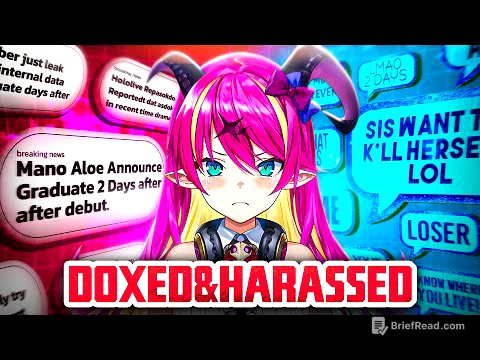 Vtubing's Biggest Tragedy: The Rise and Fall of Mano Aloe