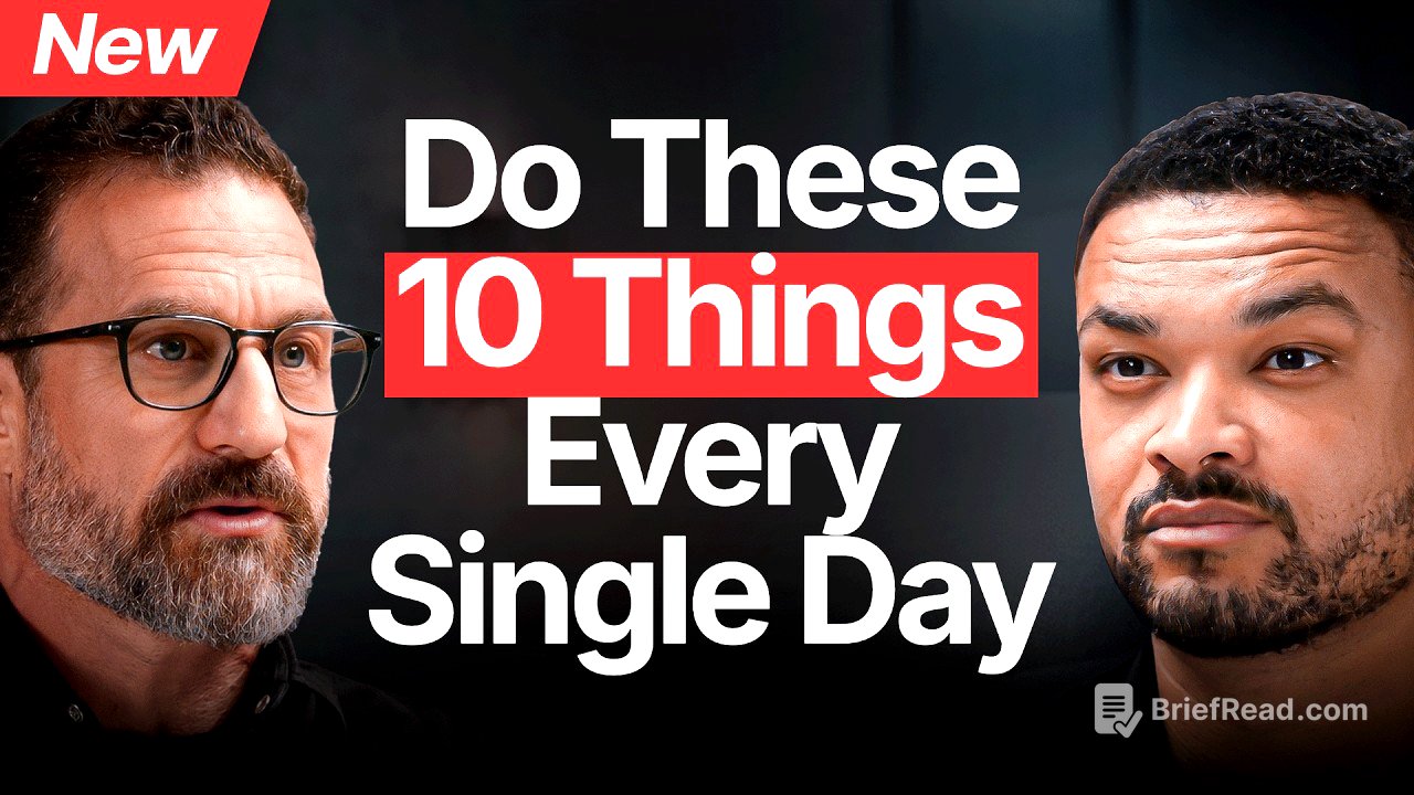Andrew Huberman: My Exact Routine To Optimize Brain & Body, I Do All Of These Every Day!