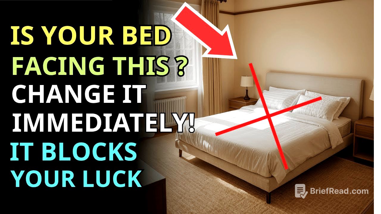 NEVER Place Your BED This Way or You Will Drive Away Money and Good Fortune/ Fengshui