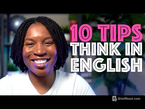 STOP TRANSLATING IN YOUR HEAD | Tips For Thinking In English