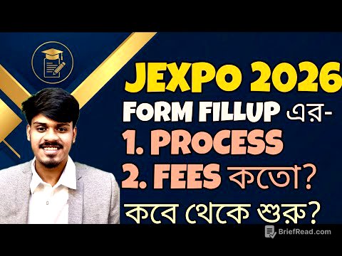 Jexpo 2026: Form Fill up Fees & Process | Jexpo 2026 | Voclet 2026 | Polytechnic Admission 2026