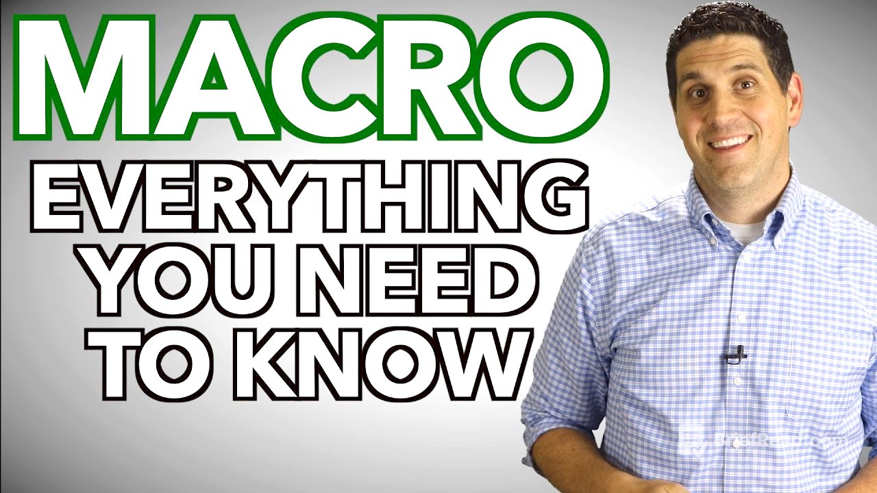 Macroeconomics- Everything You Need to Know
