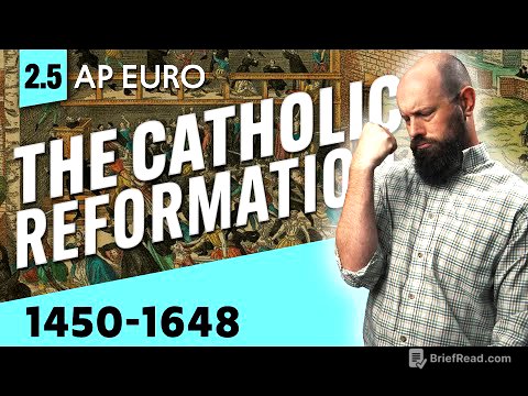 The Catholic (Counter) Reformation, Explained [AP Euro—Unit 2 Topic 5]