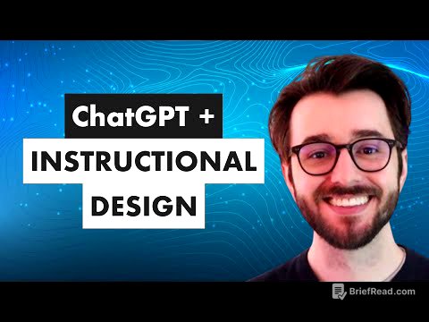 How to Use ChatGPT for Instructional Design