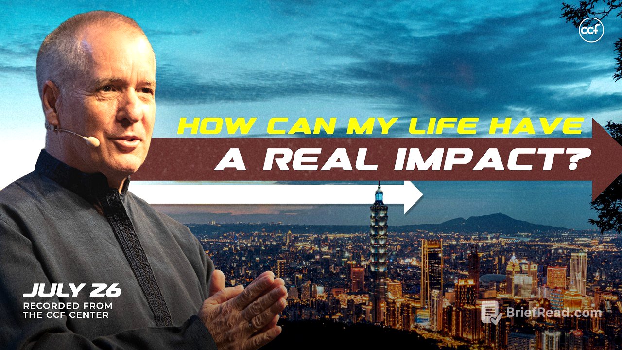 Live Your Purpose: Go Beyond! | Jim Whelchel | July 26, 2026