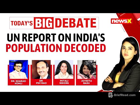 India's Population At 146.39 Crore But Fertility Rate Drops | UN Report Triggers Policy Debate
