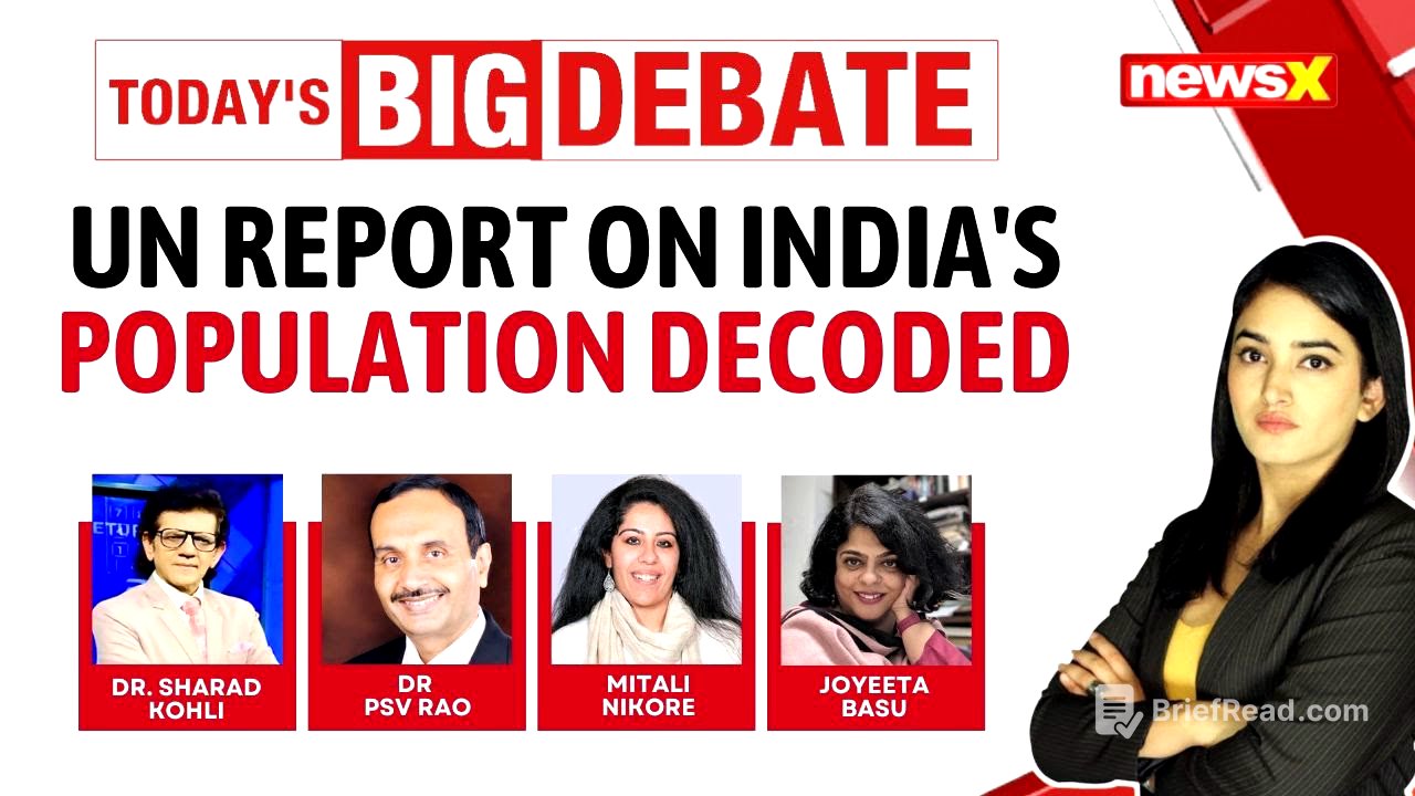 India's Population At 146.39 Crore But Fertility Rate Drops | UN Report Triggers Policy Debate