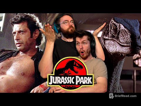 Jurassic Park (1993) BLEW OUR MINDS | First Time Watching