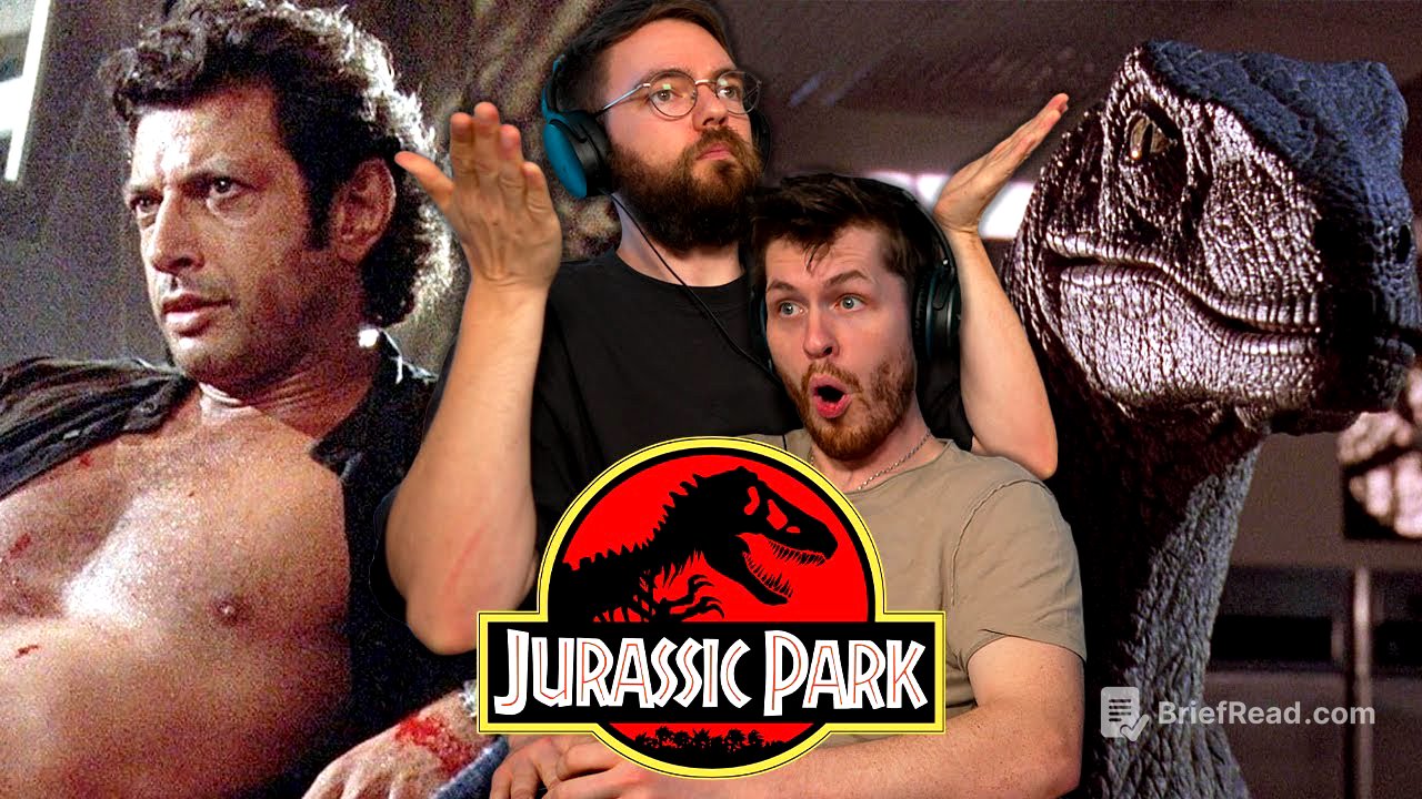 Jurassic Park (1993) BLEW OUR MINDS | First Time Watching
