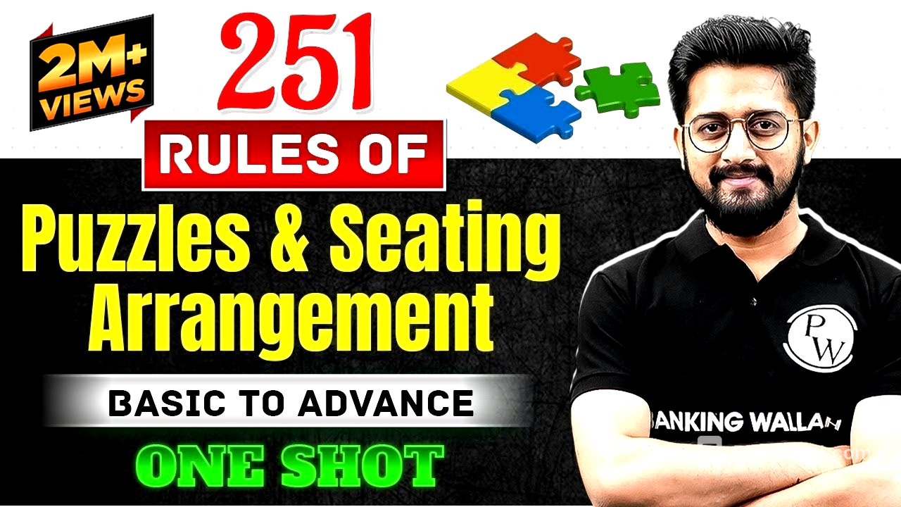 251 Rules | Puzzle Reasoning & Sitting Arrangement Reasoning | One Shot by Sachin Sir