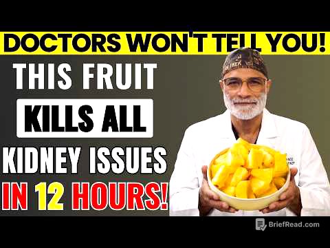 OVER 60? 5 Powerful Fruits You MUST Eat to Flush Out Kidney Toxins Overnight! | Senior Health