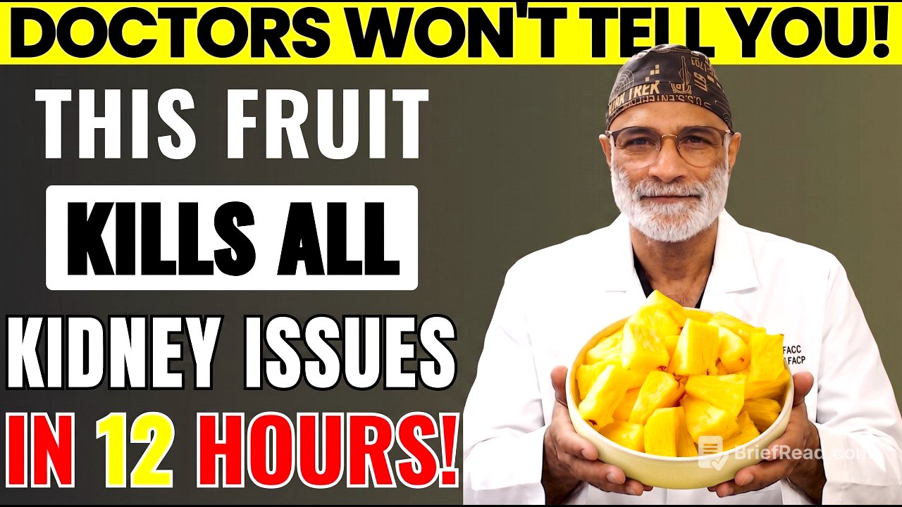 OVER 60? 5 Powerful Fruits You MUST Eat to Flush Out Kidney Toxins Overnight! | Senior Health