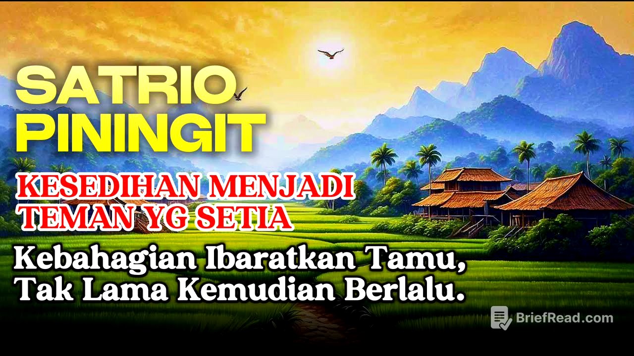 Dari Kesedihan ke Kebahagiaan: Perjalanan Hidup Satrio Piningit