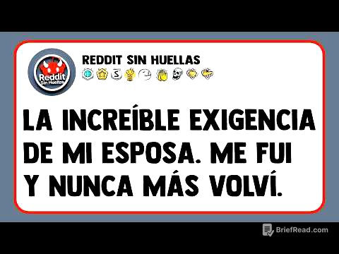 La increíble exigencia de mi esposa. Me fui y nunca más volví.