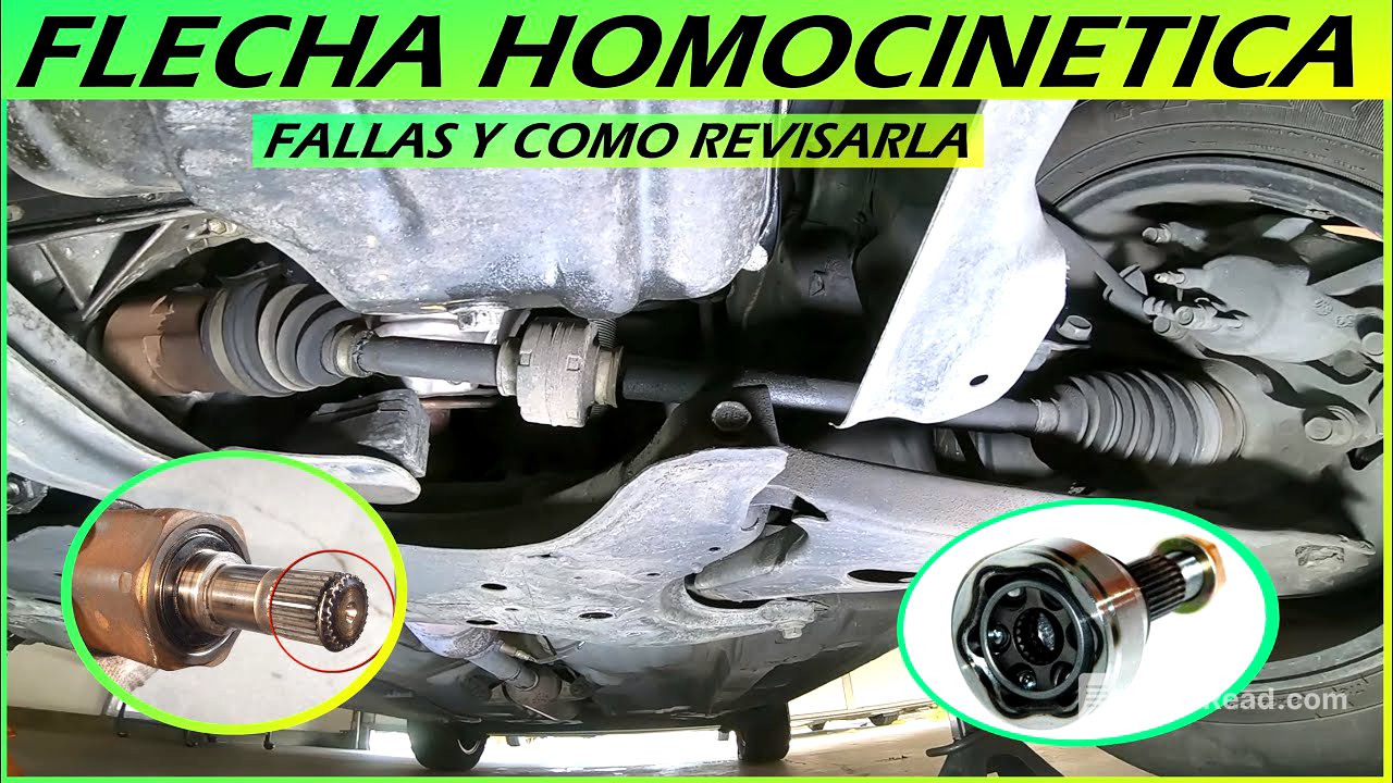 Fallas de la junta homocinetica y tips para revisarla facil
