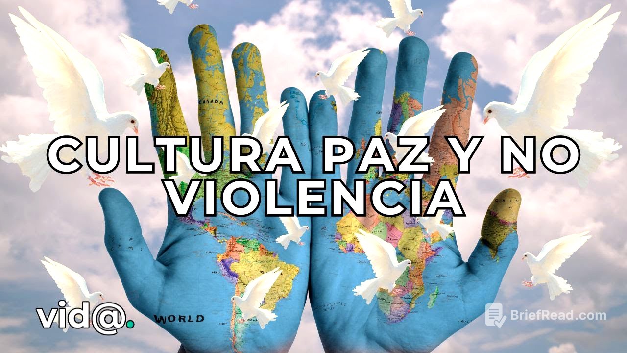 La cultura de la paz y la no violencia