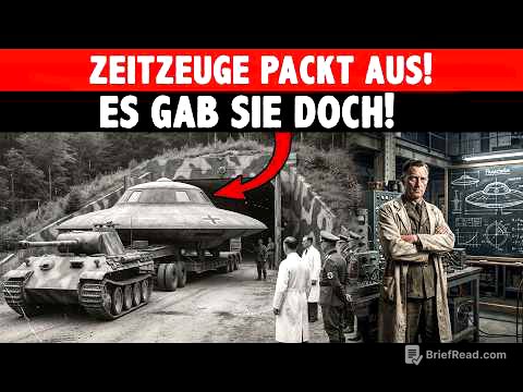 Entwickler der NAZIS packt aus Reichflugscheiben gab es! Hochtechnologie  Wissenschaft