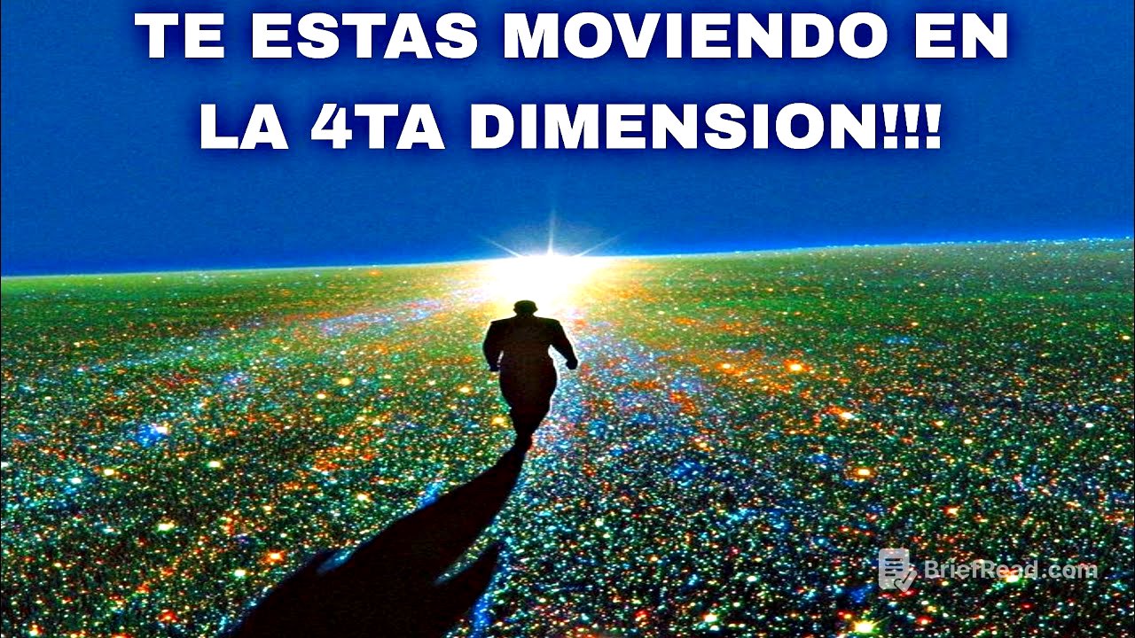 Nos Movemos en la 4TA DIMENSION Pero no lo sabemos!